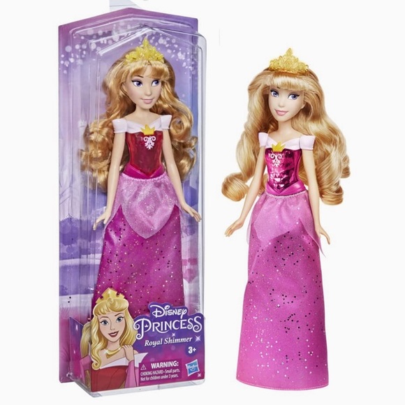 Disney Princess Royal Shimmer Aurora 11” Doll - Picture 1 of 7